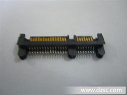 SATA 7+15P公座夹板SMT1.6连接器水晶头 详解与市场应用